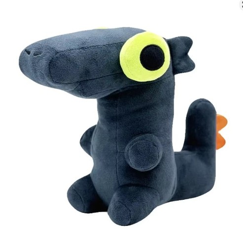 25cm black dancing dragon - black,